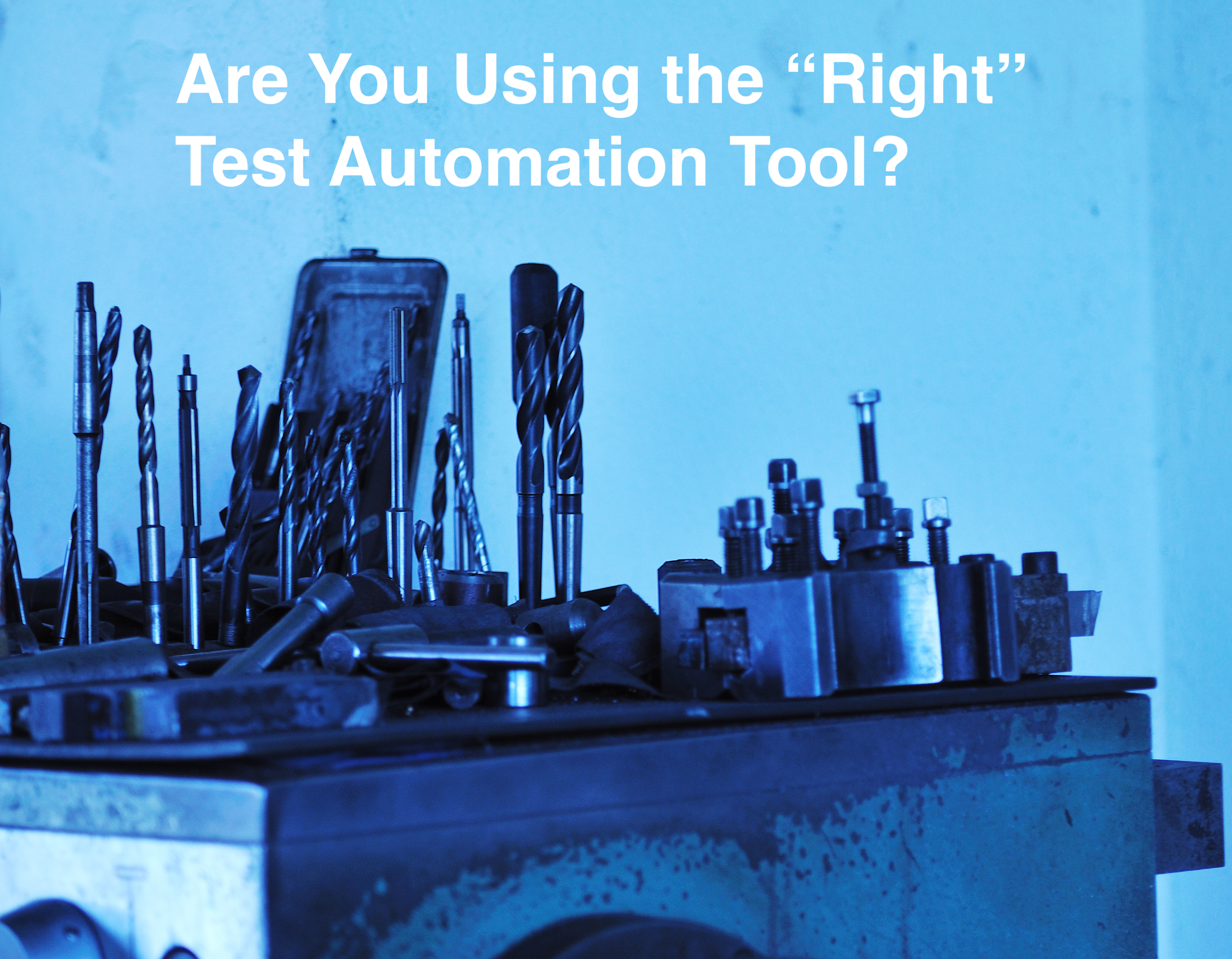 Test Automation Tool Selection